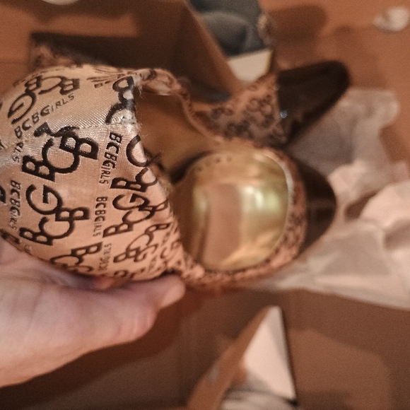 BCBG Girls Brown Heels - Picture 2 of 12